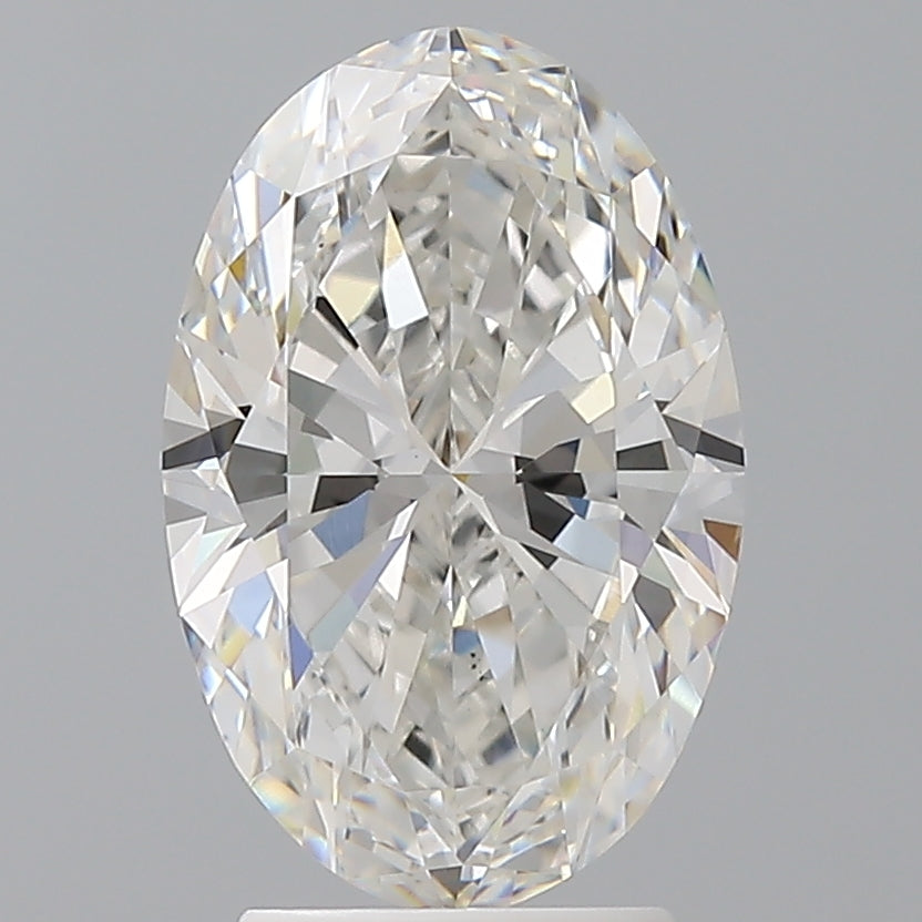 3.04ct Oval Lab-Grown Diamond — F VS1, IGI Certified