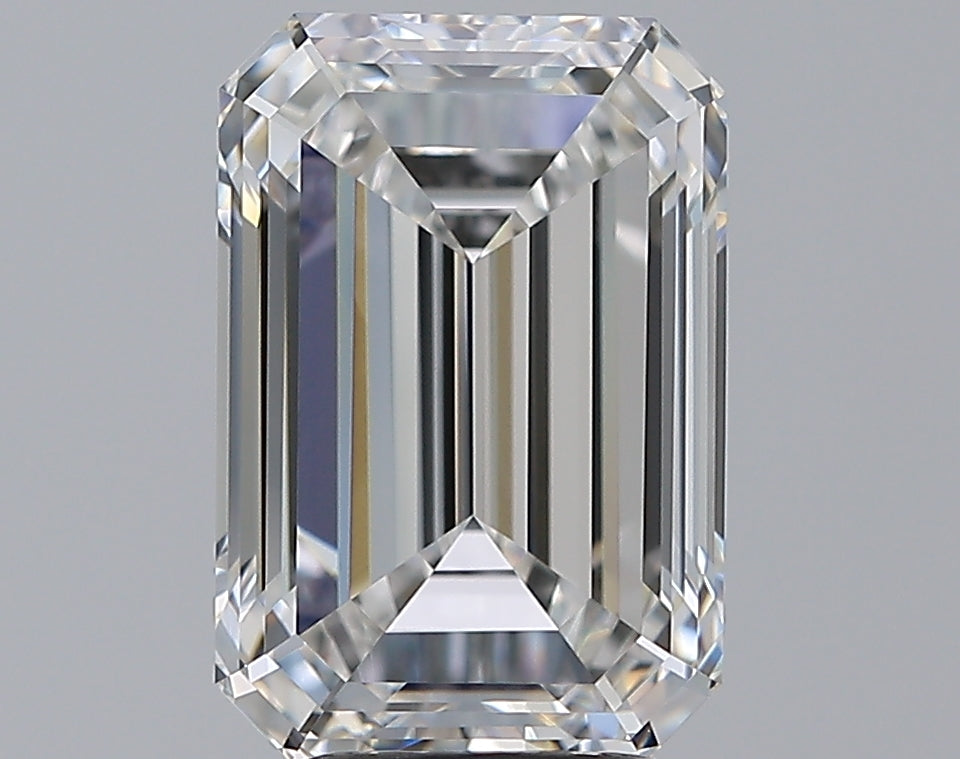 4.5ct Emerald Natural Diamond — F VVS2, GIA Certified
