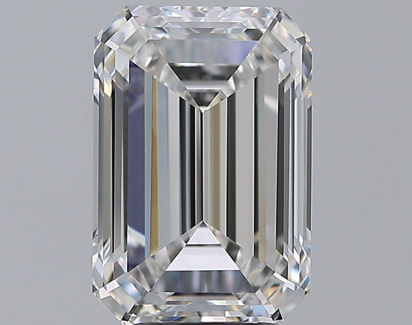 4.5ct Emerald Natural Diamond — F VVS2, GIA Certified