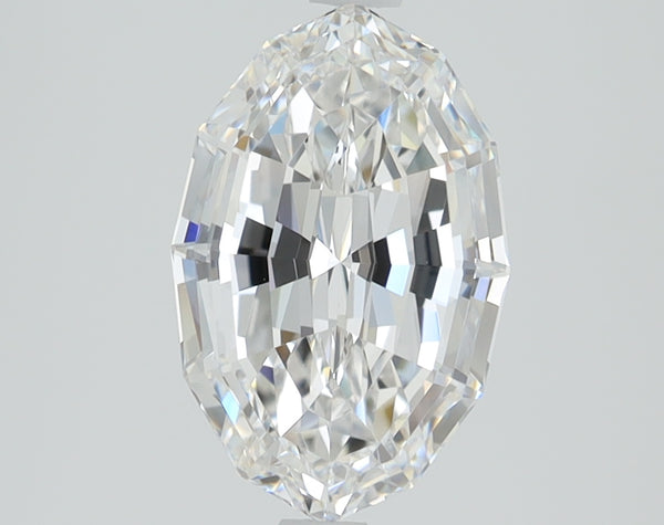 2.5ct Oval Step Cut, D VS1 — IGI