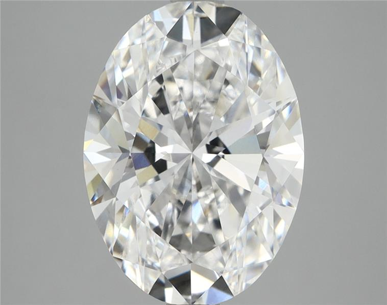 4.56ct Oval, D VS1 — IGI