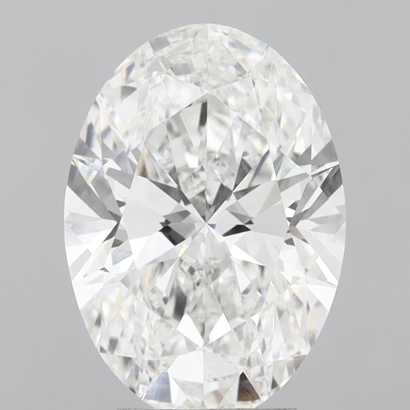 4.28ct Oval Lab-Grown Diamond — E VVS2, IGI Certified