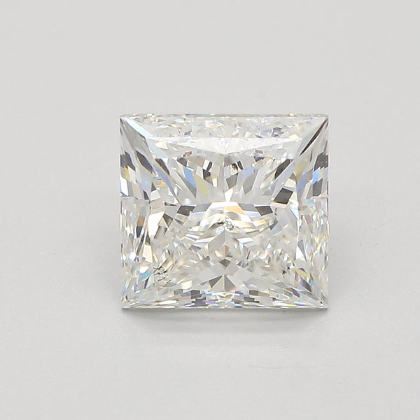 2.81ct Princess Natural Diamond — I SI1, GIA Certified