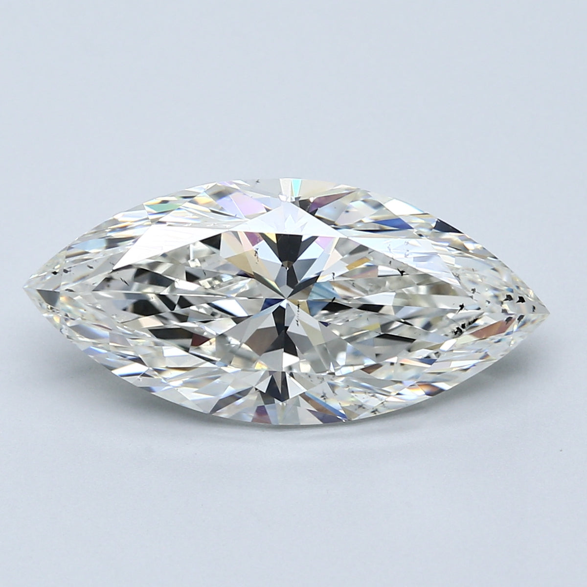 5.52ct Marquise Natural Diamond — H SI2, GIA Certified
