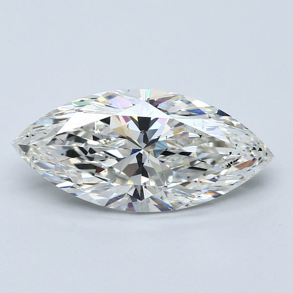 5.52ct Marquise Natural Diamond — H SI2, GIA Certified