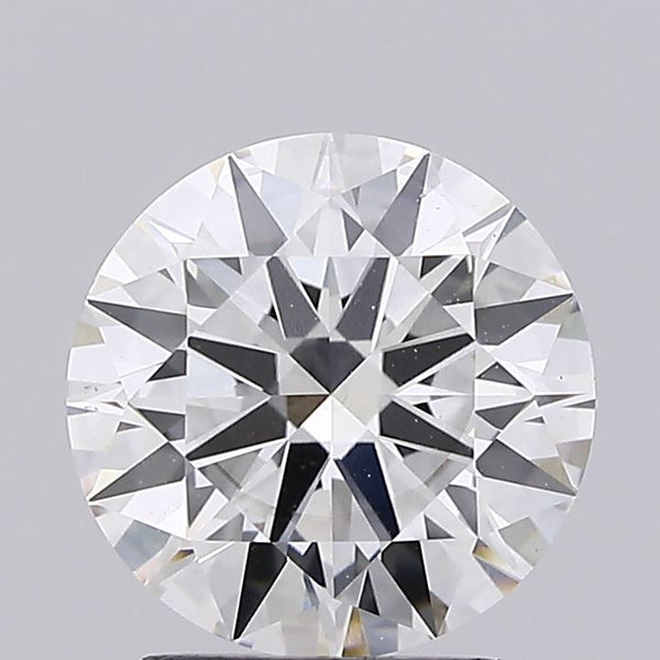 2.5ct Round Lab-Grown Diamond — F VS2, IGI Certified