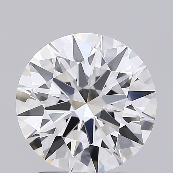 2.08ct Round, E VVS2 — IGI