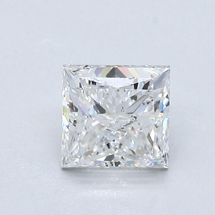 0.9ct Princess, E VS2 — GIA