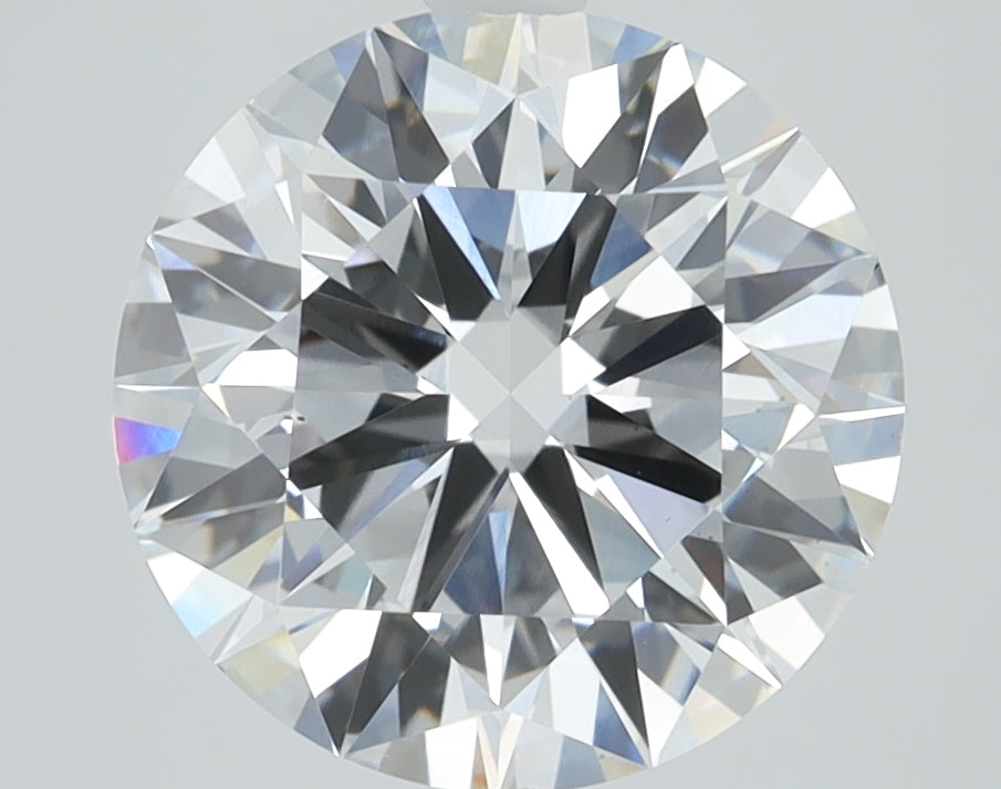 3.51ct Round, D VS2 — IGI