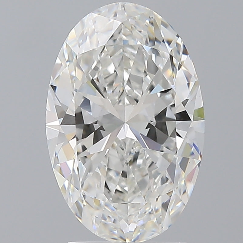 2.04ct Oval Lab-Grown Diamond — G VVS2, IGI Certified