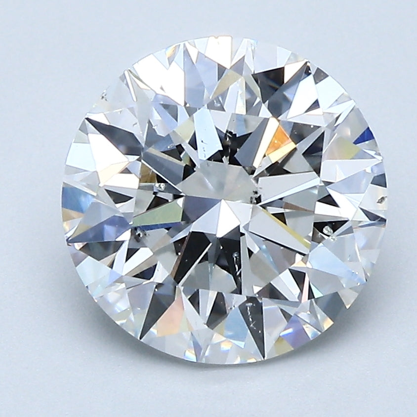 3.05ct Round, D SI1 — GIA