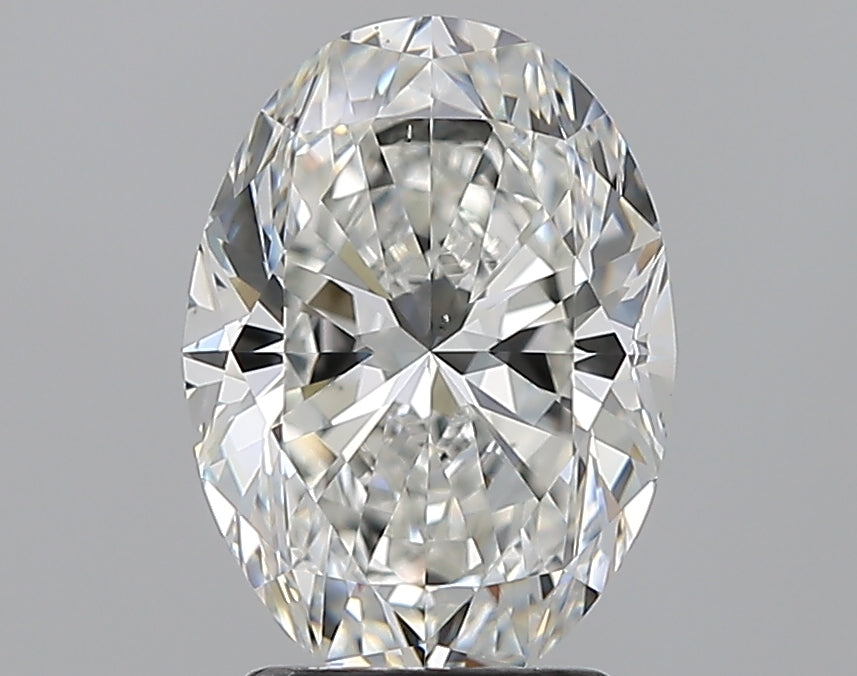 2.5ct Oval Natural Diamond — H VS2, GIA Certified