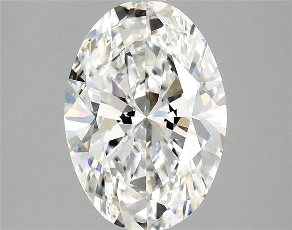 3.06ct Oval Lab-Grown Diamond — F VVS2, IGI Certified