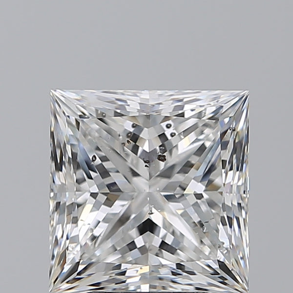 3.72ct PRINCESS, F SI2 — GIA
