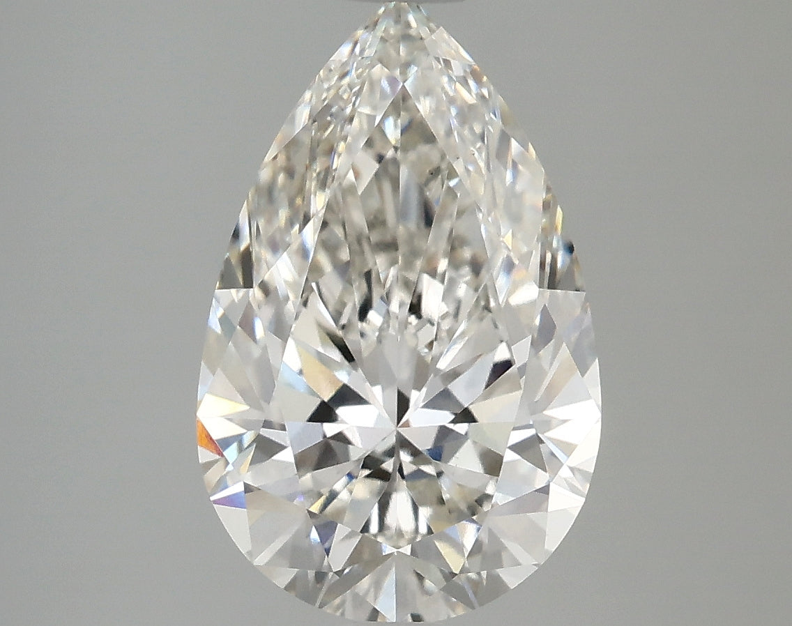 2.9ct Pear Lab-Grown Diamond — F VS1, IGI Certified