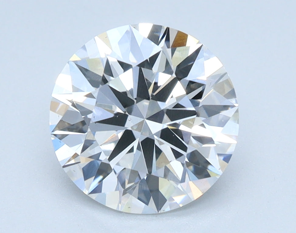 1.68ct Round, D VS2 — IGI