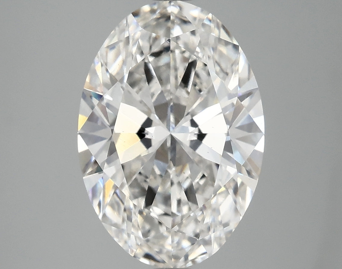 4.0ct Oval, F VS2 — IGI
