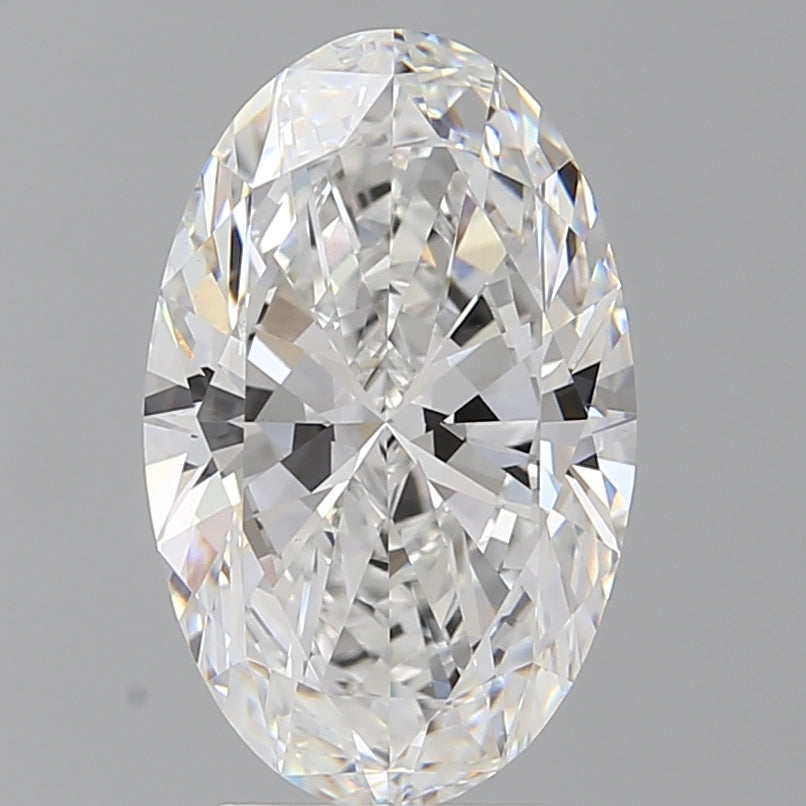 4.03ct Oval Lab-Grown Diamond — E VS1, IGI Certified