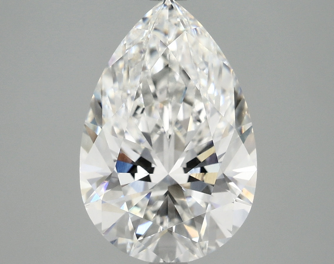 4.09ct Pear, E VVS2 — IGI