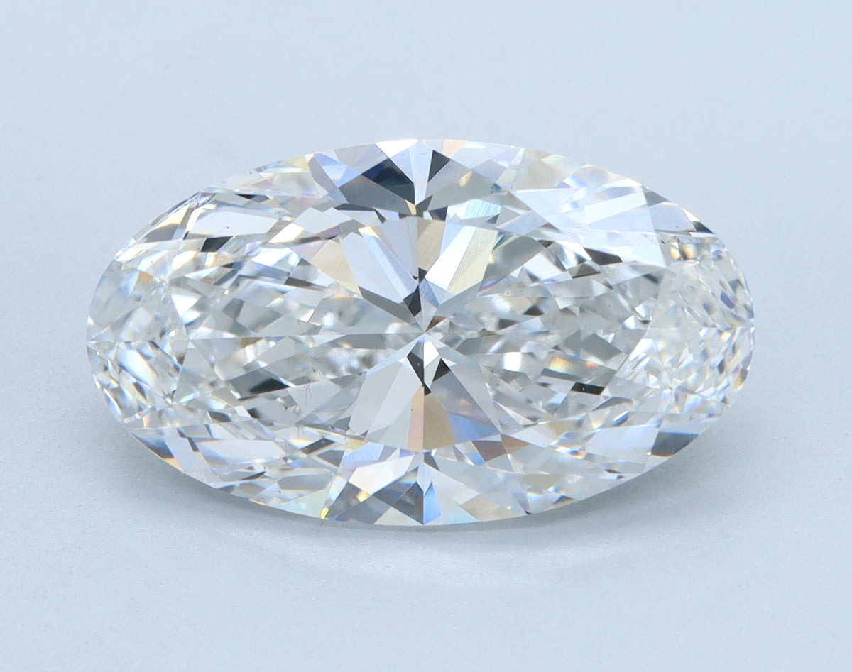 4.55ct Moval, E VS1 — IGI