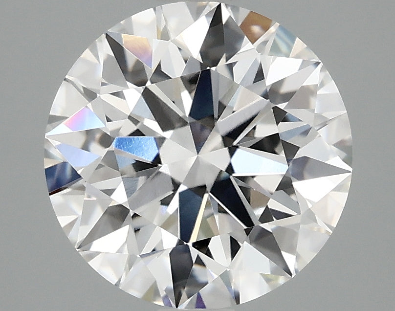 3.09ct Round, E VVS2 — IGI