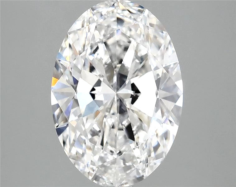 3.05ct Oval Lab-Grown Diamond — E VVS2, IGI Certified