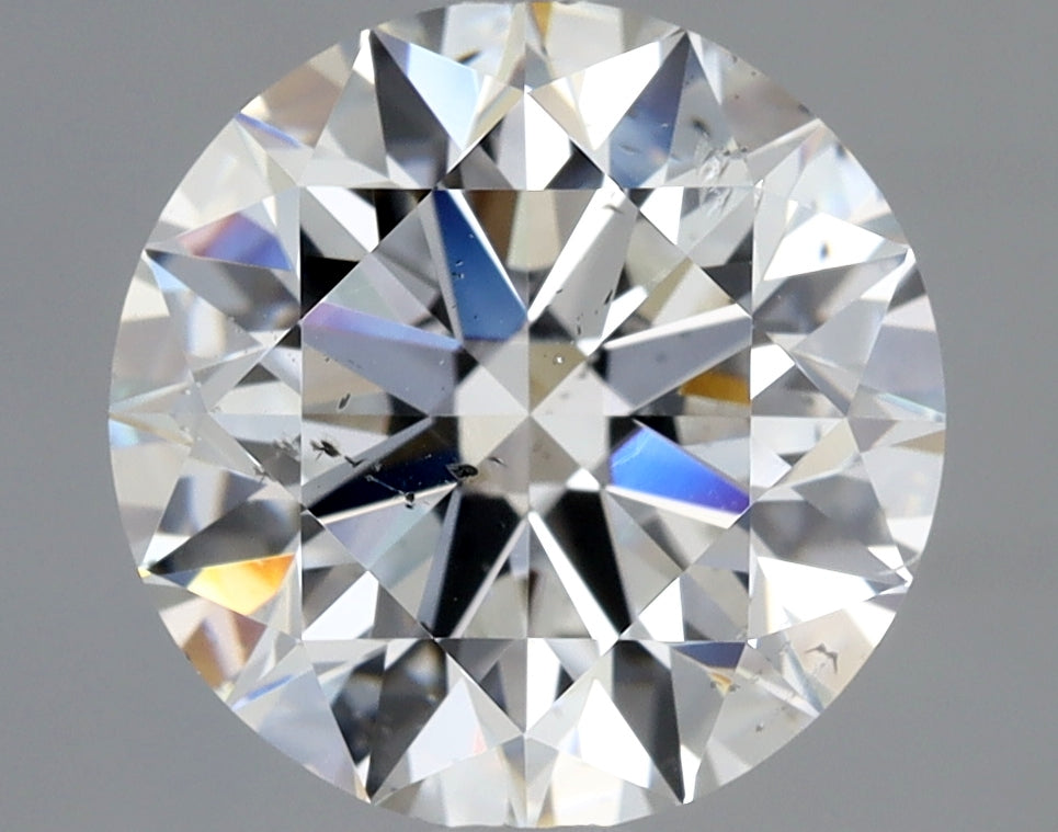 2.5ct Round Natural Diamond — F SI2, GIA Certified