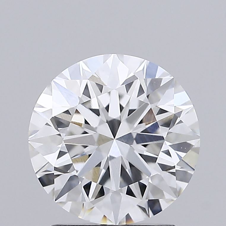 2.02ct Round, F VVS2 — IGI