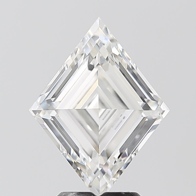 3.12ct Lozenge Step Cut Lab-Grown Diamond — F VVS2, IGI Certified