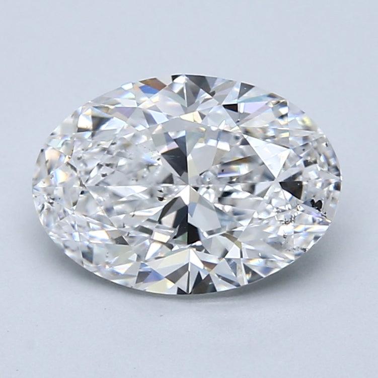 2.5ct Oval, D SI2 — GIA — Laura Milman New York