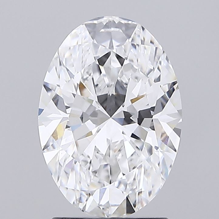 2.15ct Oval, D VS1 — IGI