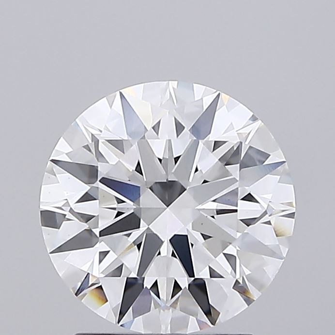 2.13ct Round, F VVS2 — IGI