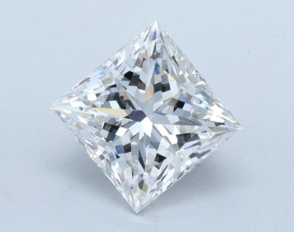 1.1ct Princess, D VS2 — IGI