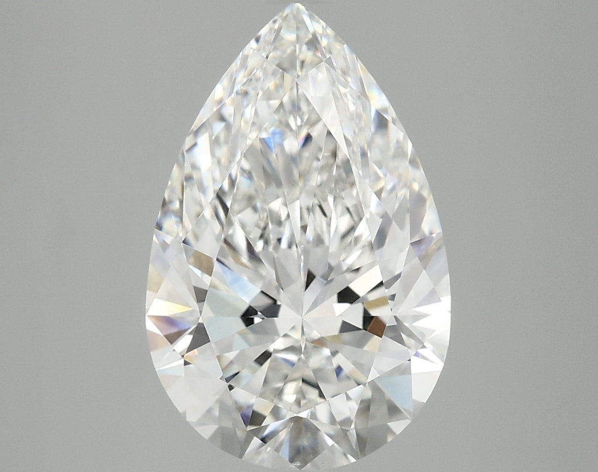 4.07ct Pear, E VS1 — IGI