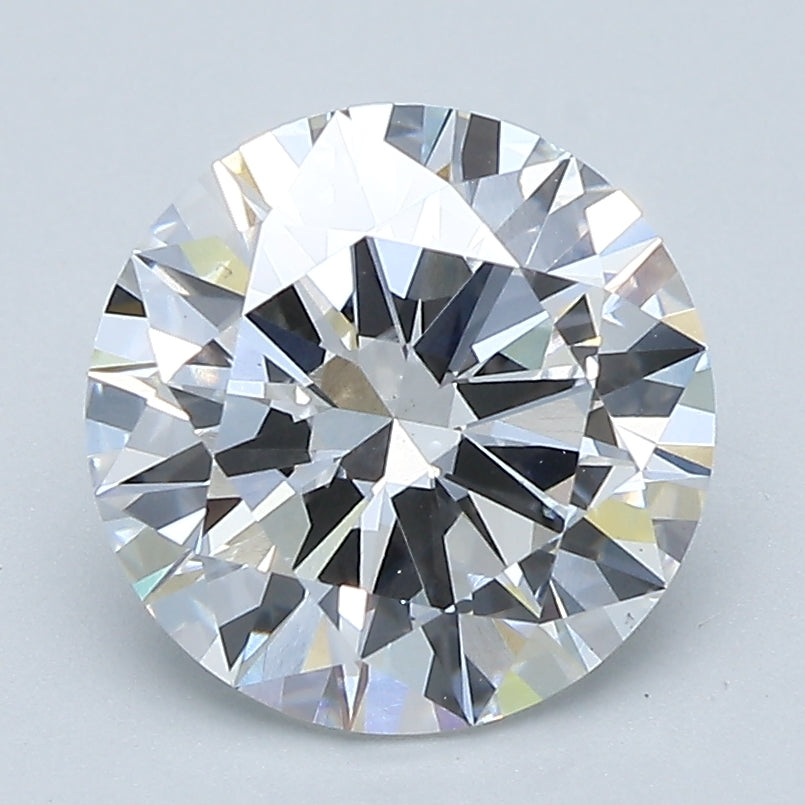 2.45ct Round, D VS2 — IGI