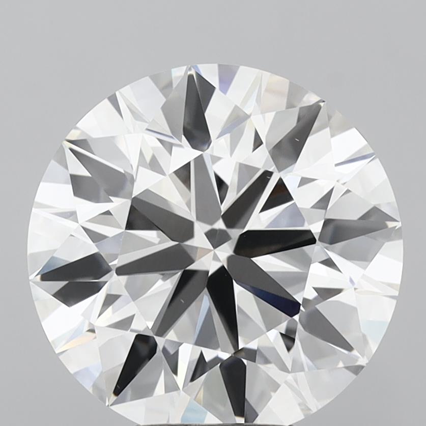 6.01ct Round, F VS1 — IGI