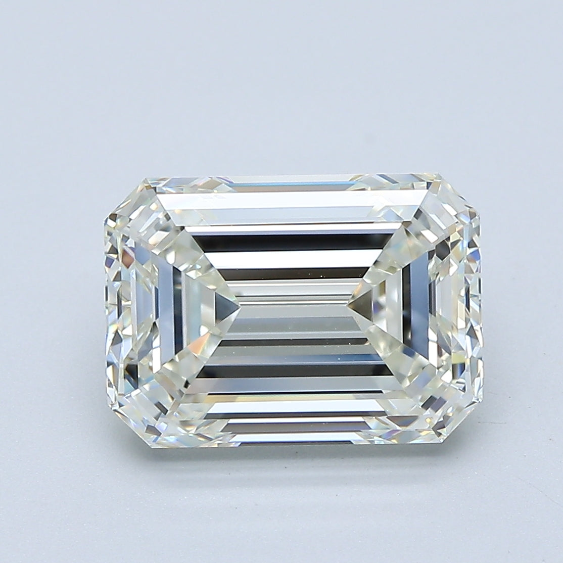4.01ct Emerald Natural Diamond — J VVS1, GIA Certified