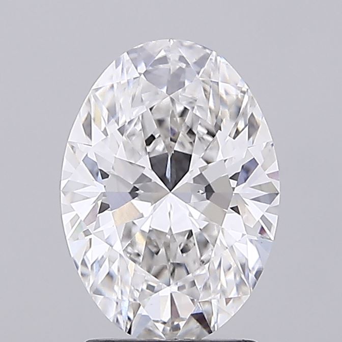 2.08ct Oval, F VS1 — IGI