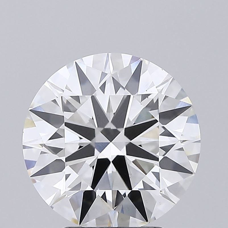 3.81ct Round, F VS1 — IGI
