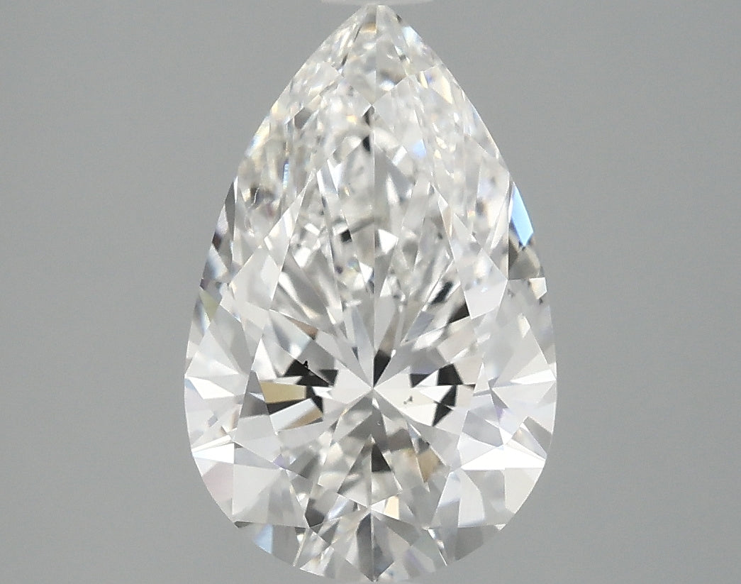 2.64ct Pear Lab-Grown Diamond — F VS2, IGI Certified