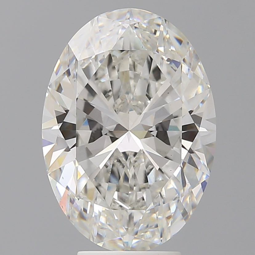 5.54ct Oval, F VS1 — IGI