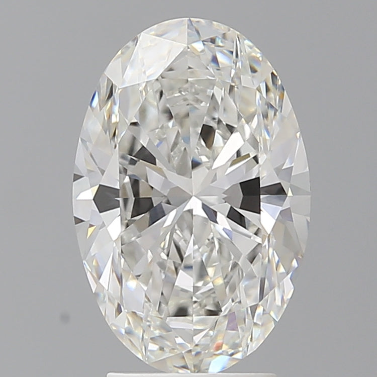 3.59ct Oval Lab-Grown Diamond — F VVS2, IGI Certified