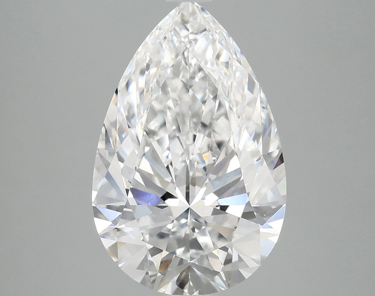 4.03ct Pear, D VS1 — IGI