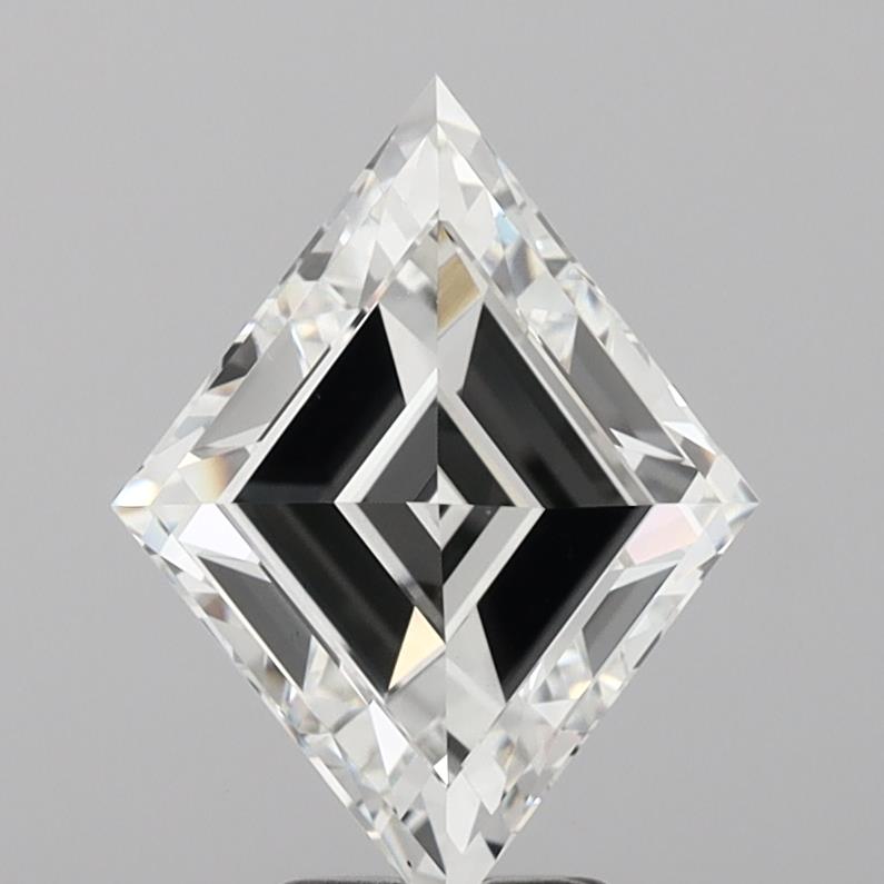 3.78ct Lozenge, F VVS2 — IGI