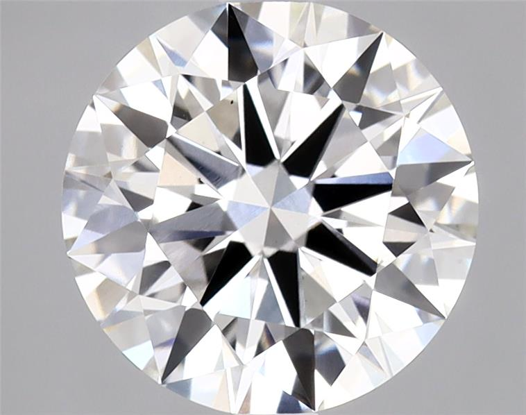 4.08ct Round, F VS2 — IGI