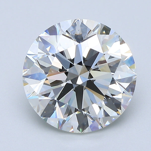 4.01ct Round, I VS2 — GIA