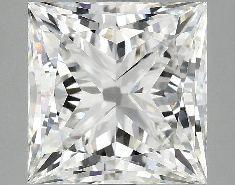 3.9ct Princess, F VVS2 — IGI