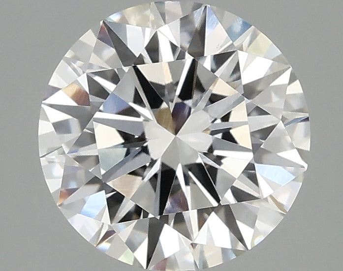 2.07ct Round, E VS1 — IGI