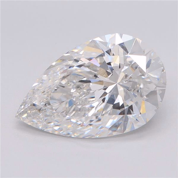 2.42ct Pear, E VVS1 — IGI