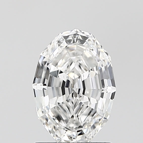 1.31ct Oval Step Cut, E VVS2 — IGI